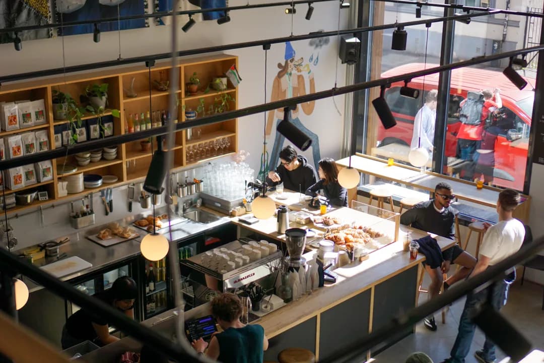 Dapper in Oslo, specialty coffee cafe