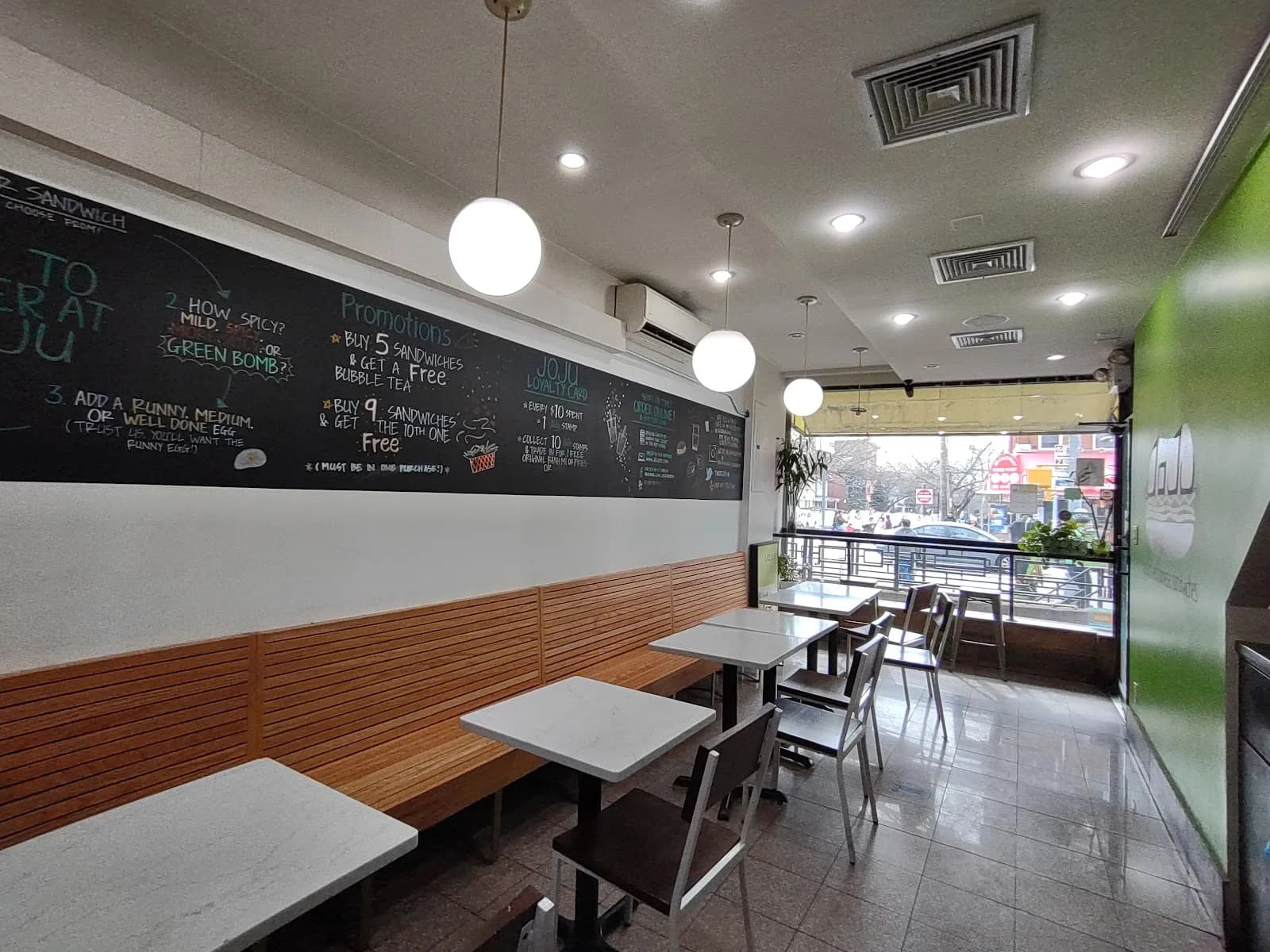 JoJu in New York City, specialty coffee cafe