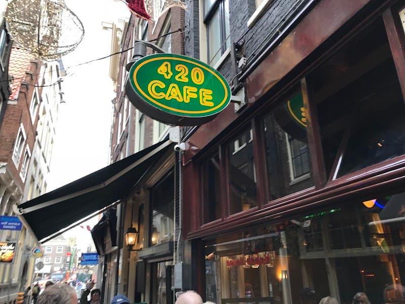 420 Coffeeshop in Amsterdam, specialty coffee cafe