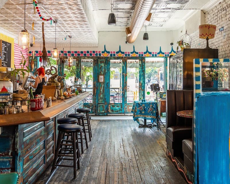 Abracadabra Magic Deli in New York City, specialty coffee cafe