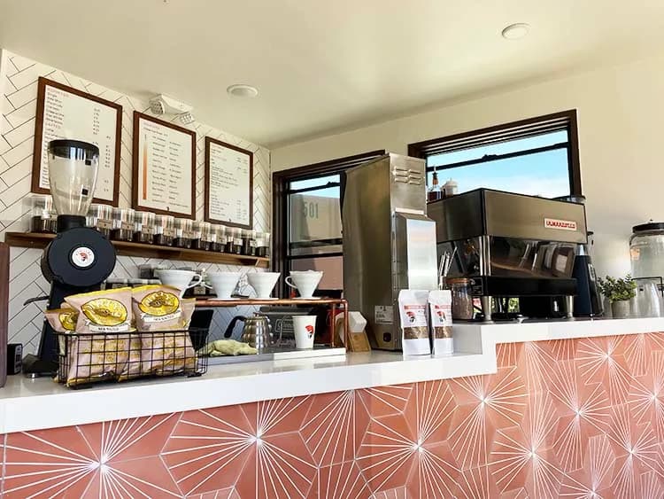 Achilles Coffee Solana Beach in San Diego, specialty coffee roaster