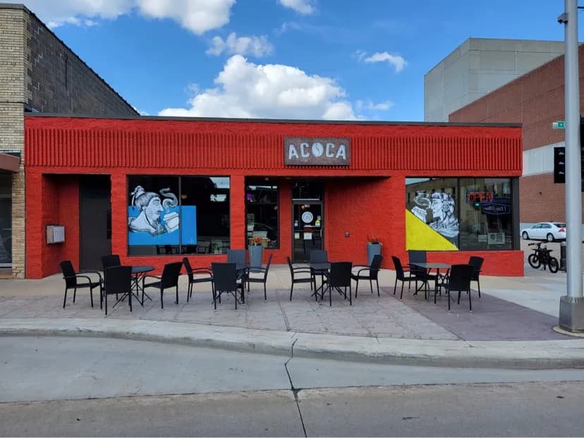 ACOCA Cafe and Roastery in Appleton, specialty coffee cafe