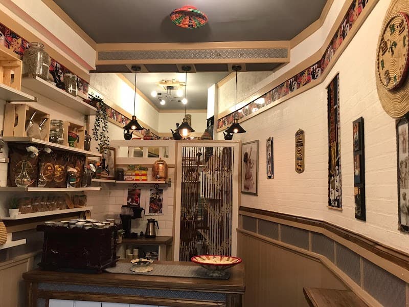 Addis in Brixton in London, specialty coffee cafe