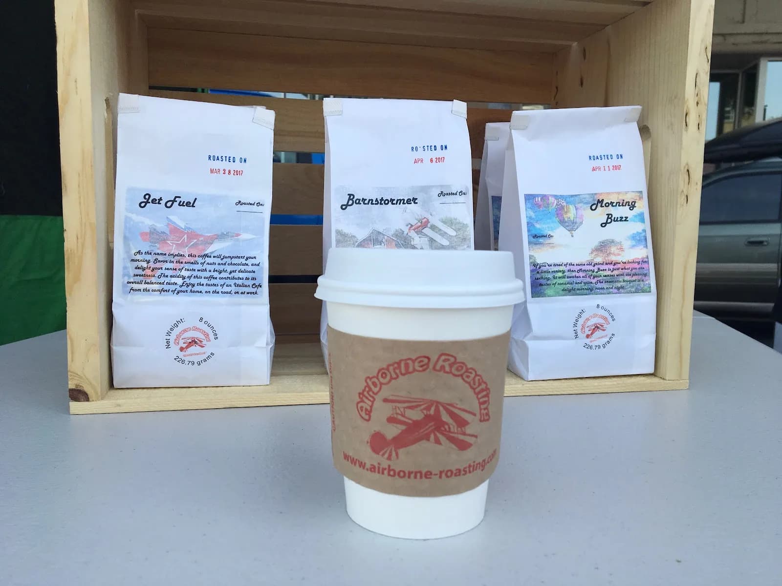 Airborne Roasting in San Francisco, specialty coffee roaster