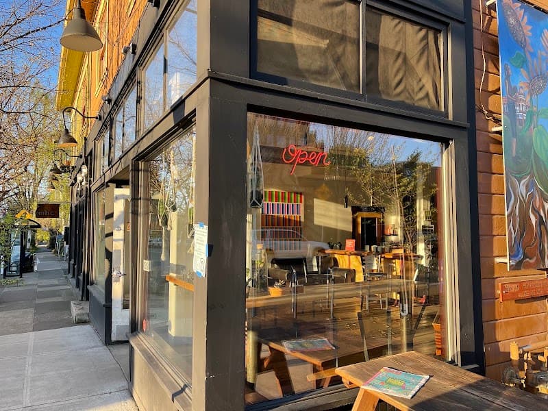 Albina Press in Portland, specialty coffee cafe