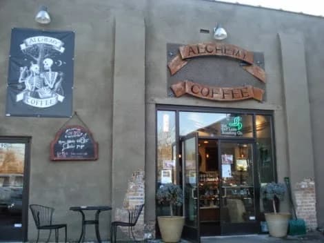 Alchemy Coffee in Salt Lake City, specialty coffee cafe