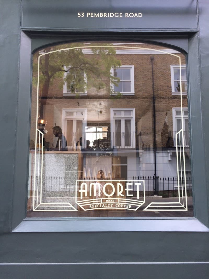 Amoret Coffee Portobello in London, specialty coffee roaster