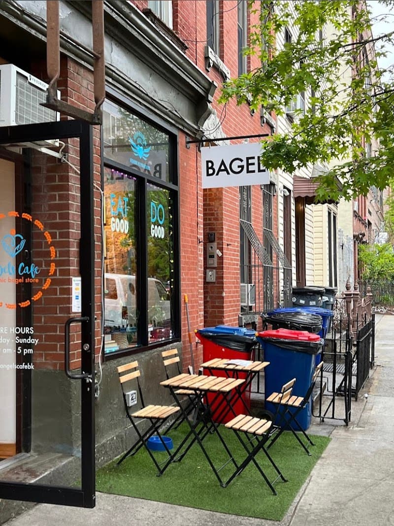 Angels Cafe in New York City, specialty coffee cafe