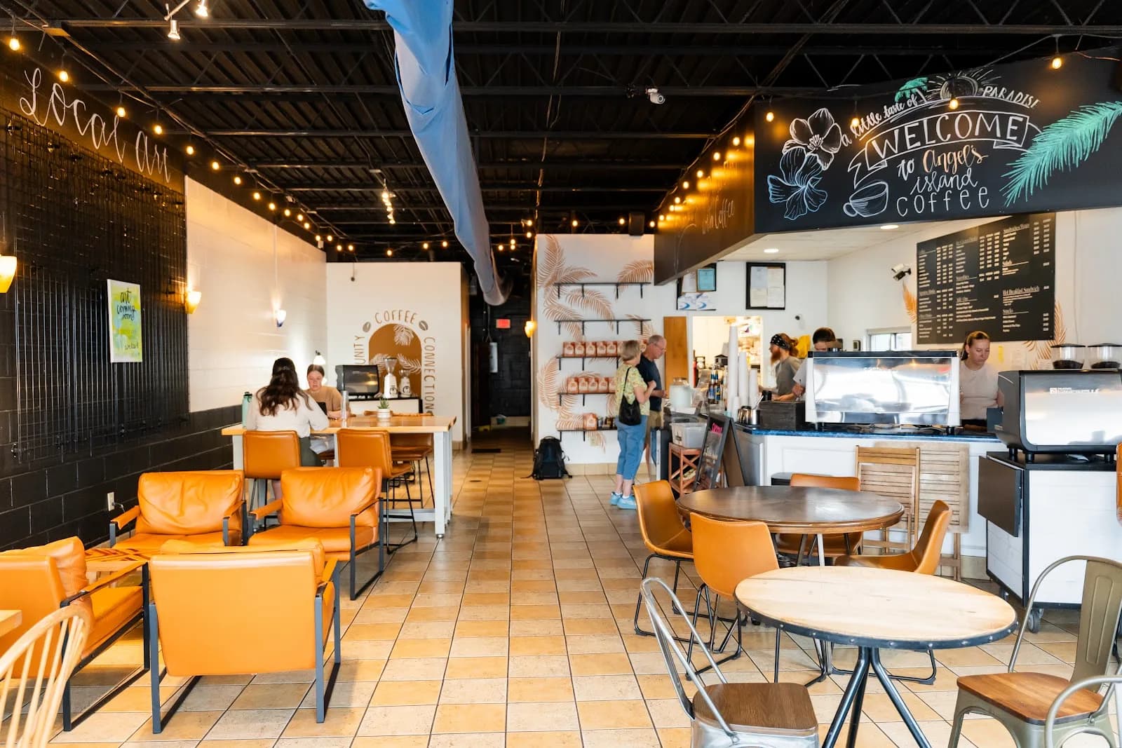 Angel's Island Coffee in Huntsville, specialty coffee cafe