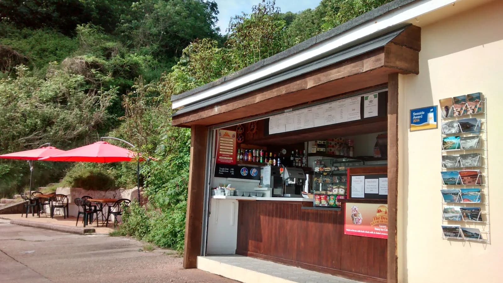 Anstey's Cove Cafe in Borough of Torbay, specialty coffee cafe