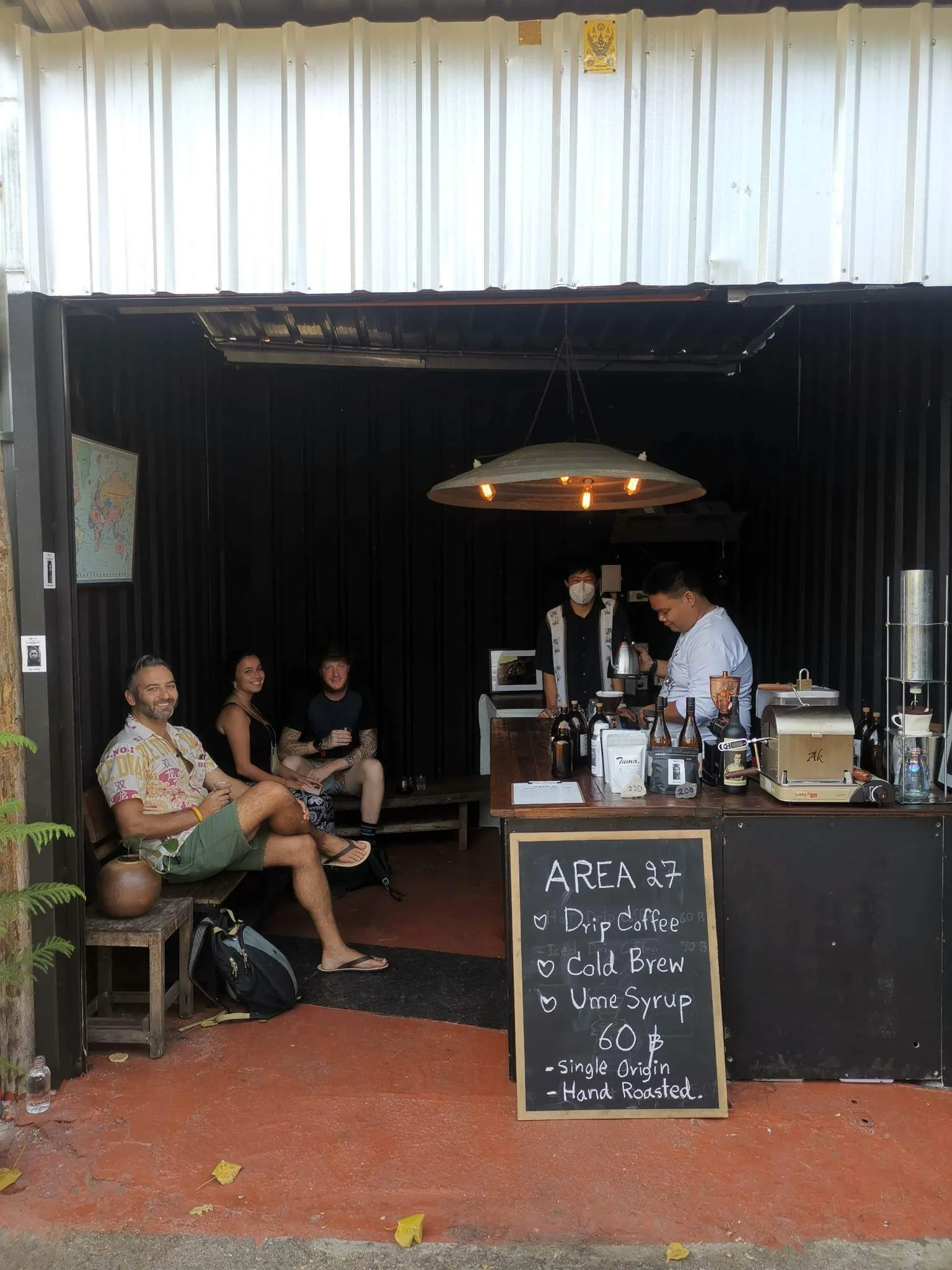 AREA 27 DRIP COFFEE & ROASTER in Chiang Mai, specialty coffee roaster
