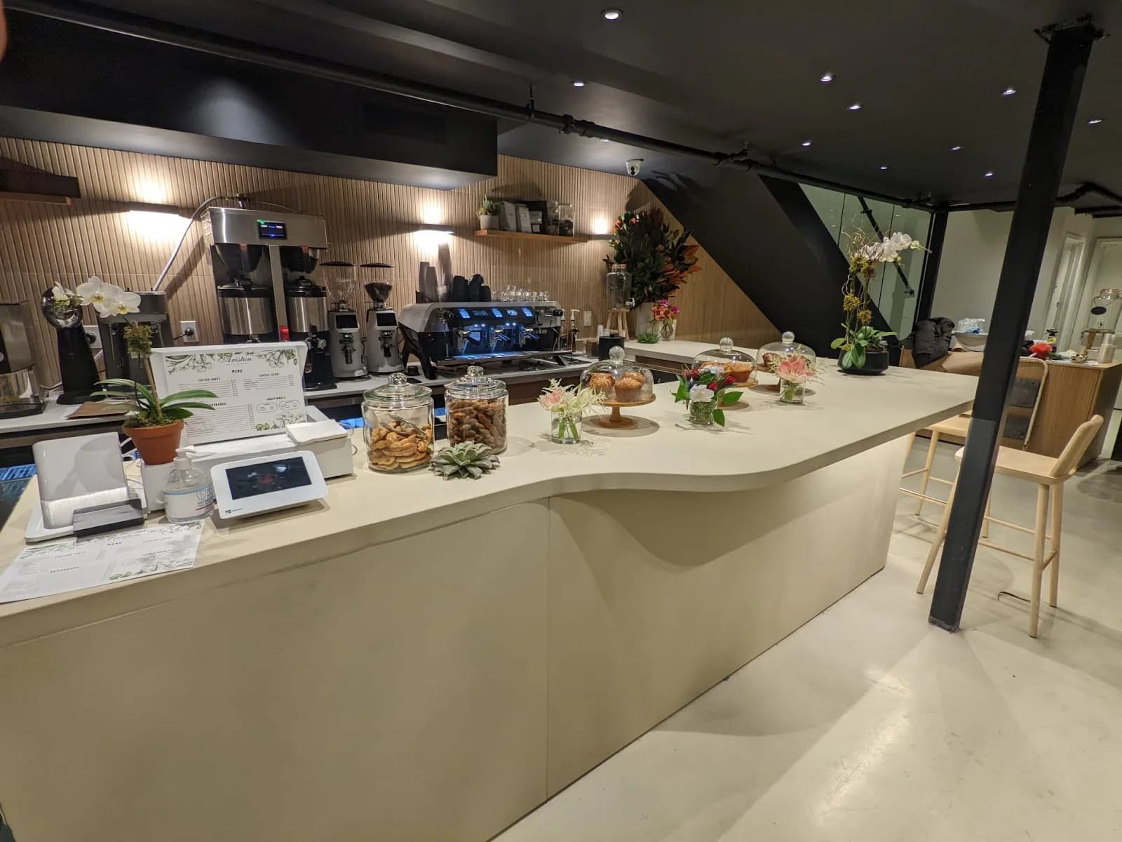 Ariston Coffee Bar in New York City, specialty coffee cafe