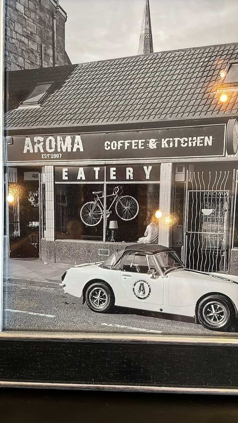 Aroma Coffee & Kitchen in Motherwell, specialty coffee cafe