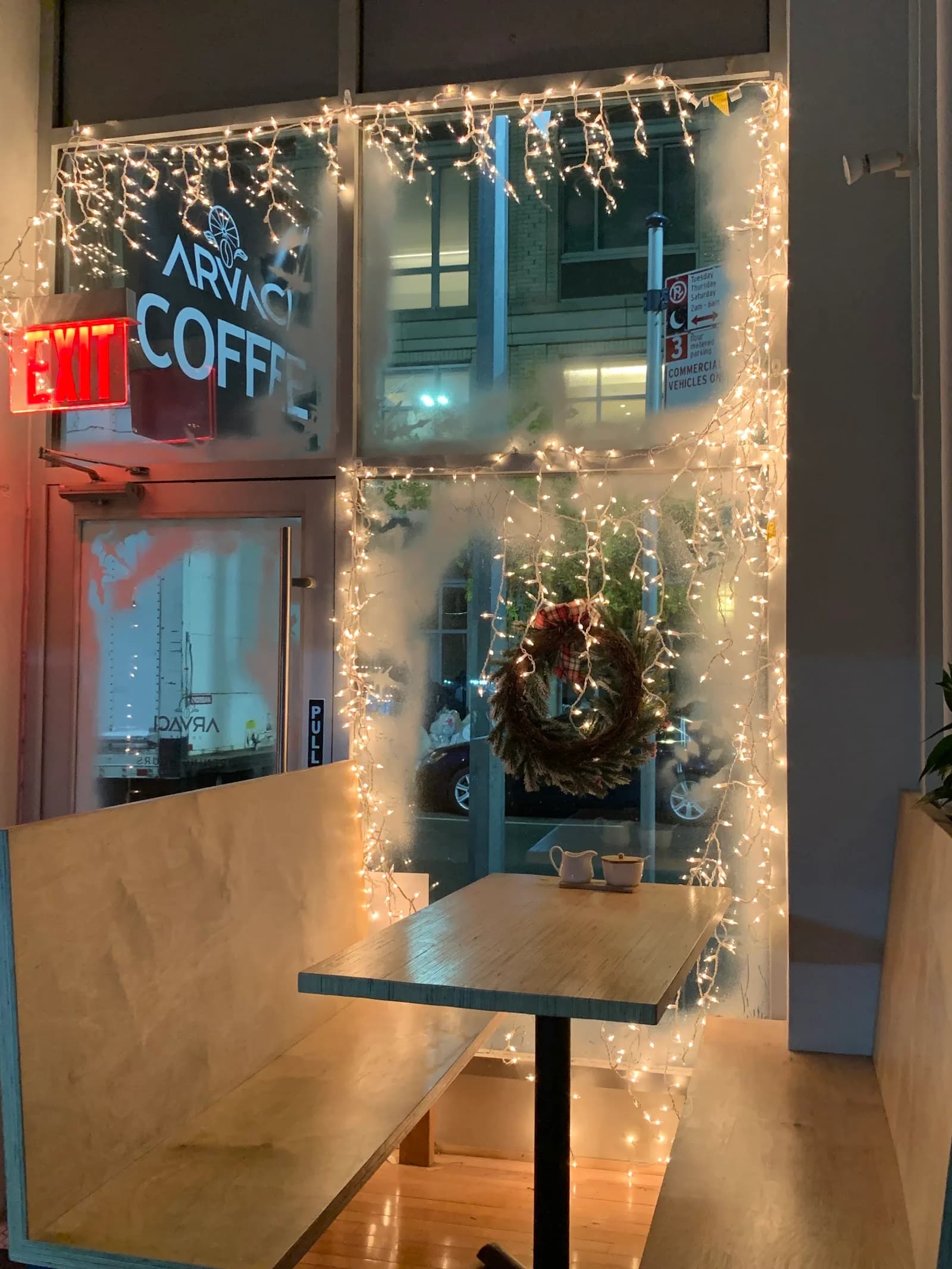 ARVACI coffee in New York City, specialty coffee cafe