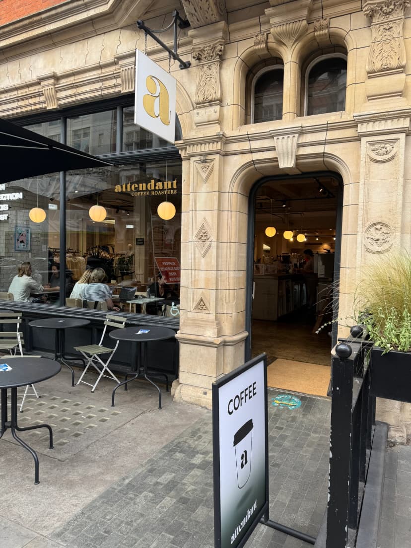 attendant coffee roasters - mayfair, mayfair, london