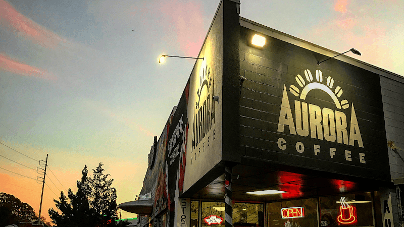Aurora Coffee in Atlanta, specialty coffee cafe