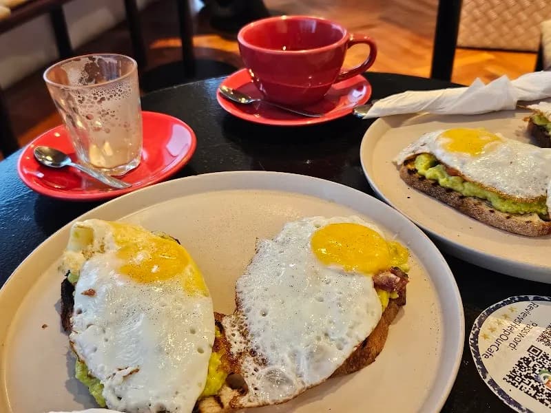 Aussie Coffee (Hidden down a long corridor) in Rio de Janeiro, specialty coffee cafe