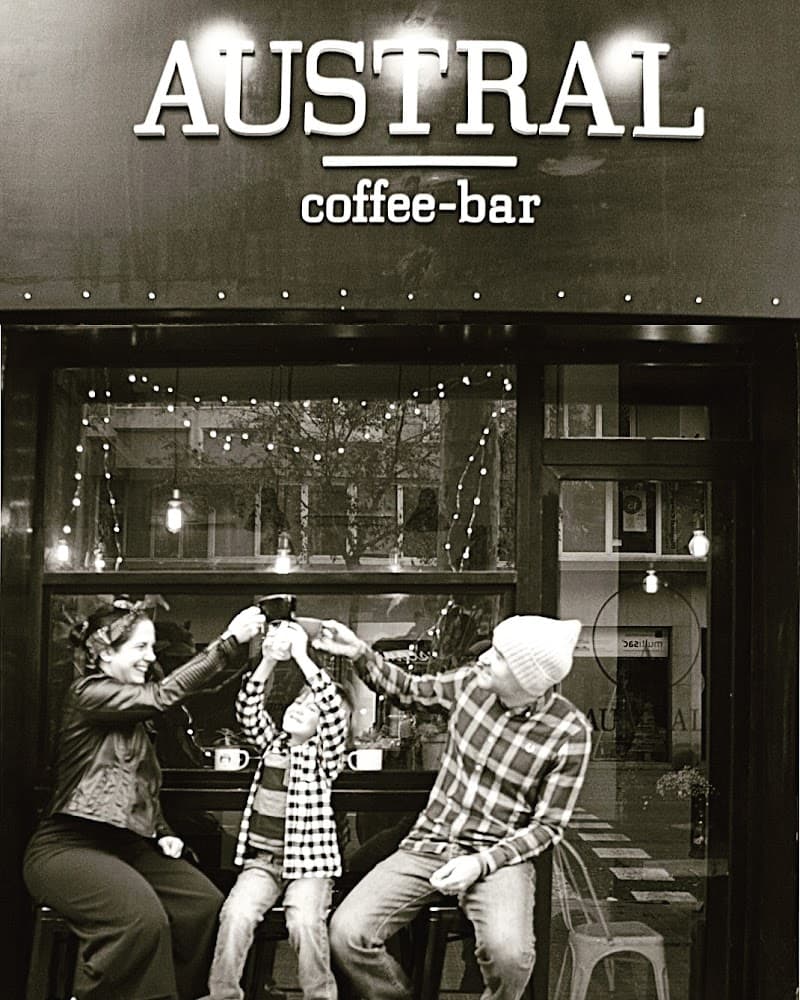 Austral Coffee Bar in Barcelona, specialty coffee cafe