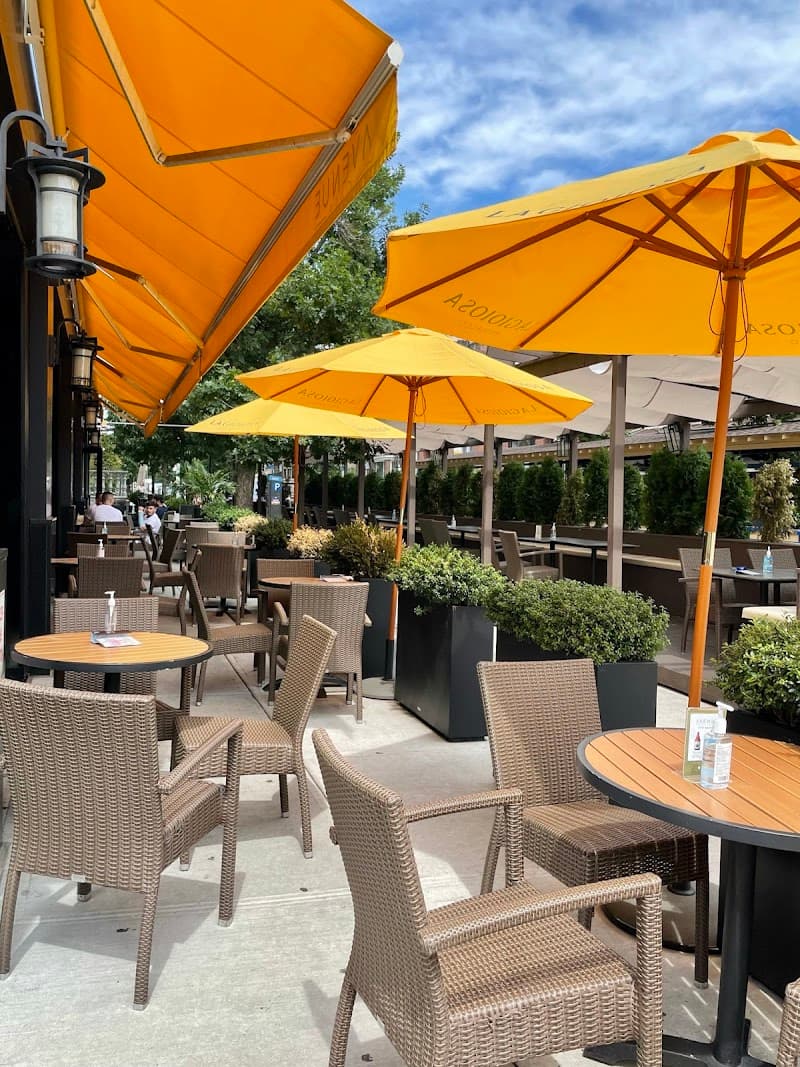 Avenue Restobar in New York City, specialty coffee cafe