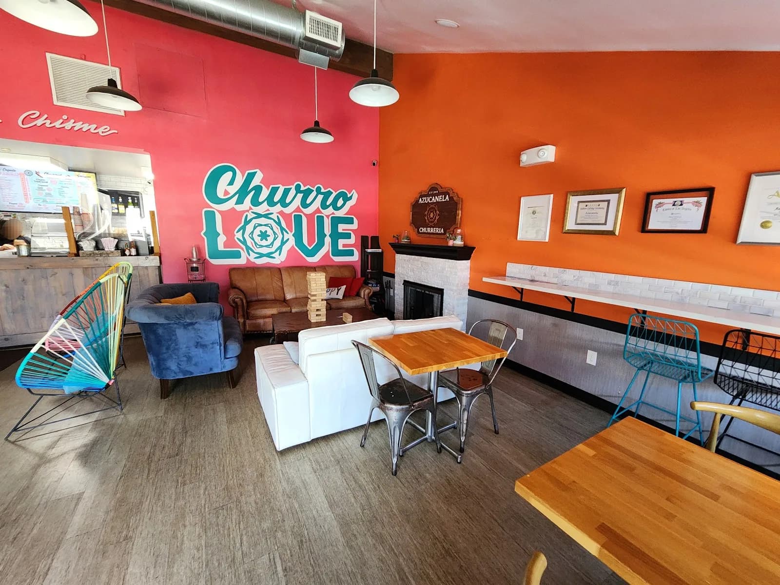 Azucanela Churros & Coffee - Azusa in Los Angeles, specialty coffee cafe