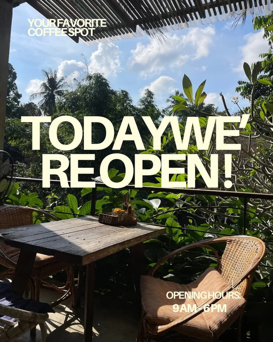 Baannairai farm & cafe in Koh Samui, specialty coffee cafe