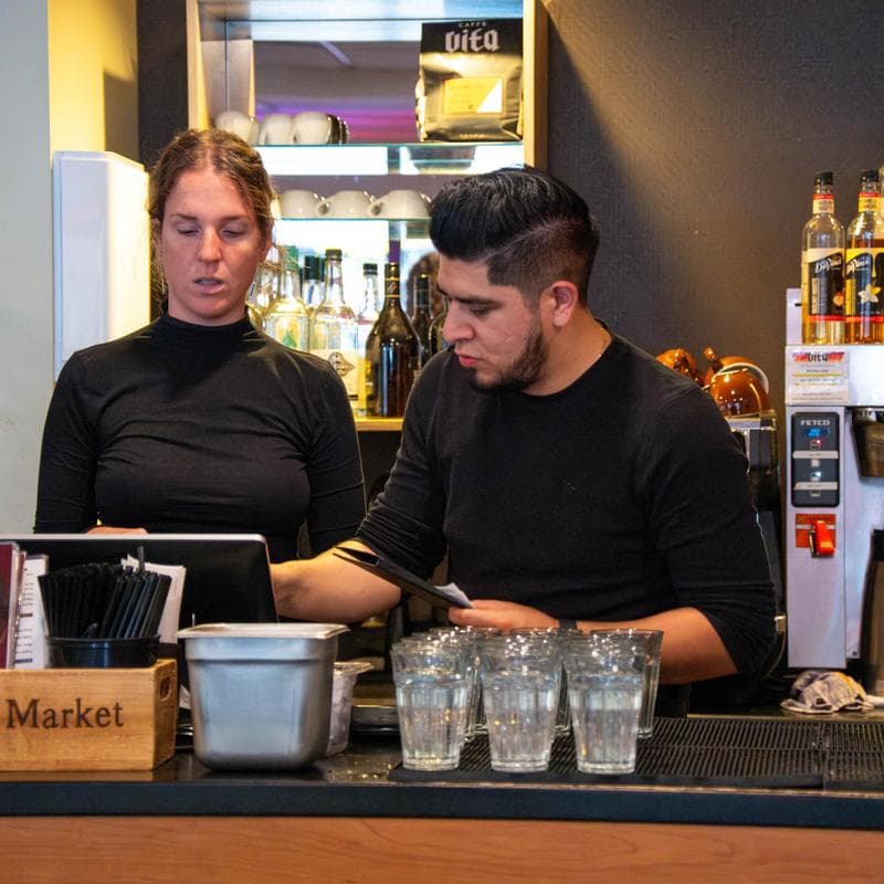 Bacco Cafe in Seattle, specialty coffee cafe