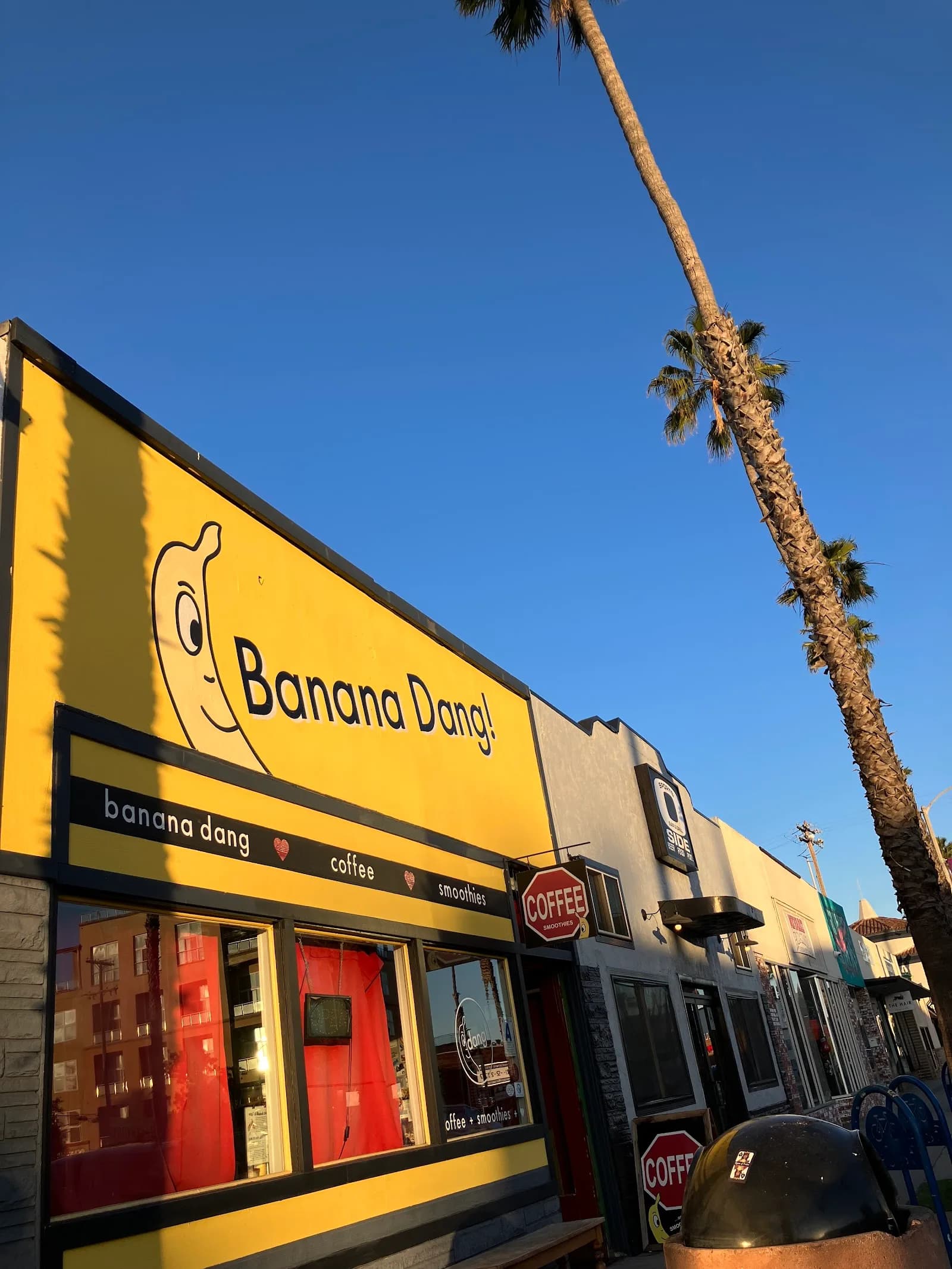 Banana Dang Coffee in San Diego, specialty coffee cafe