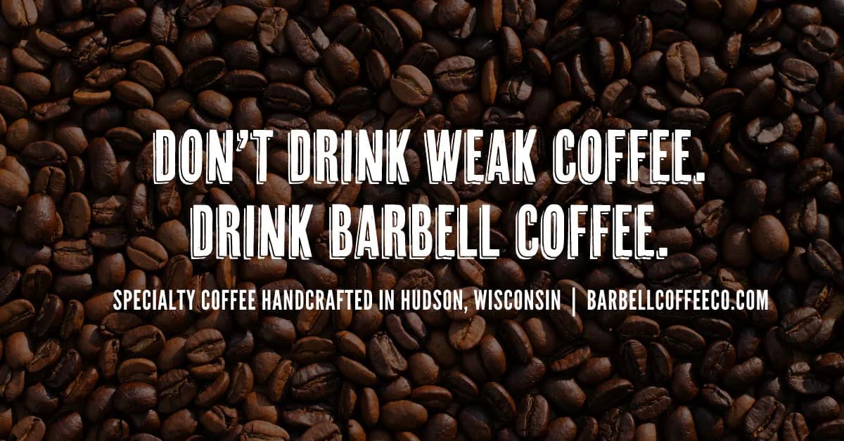 Barbell Coffee Company in Hudson, specialty coffee roaster