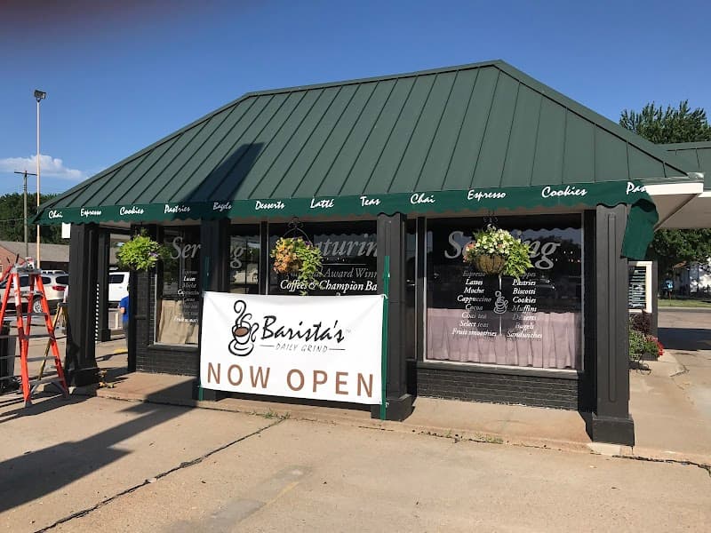 Barista's Daily Grind in Kearney, specialty coffee cafe