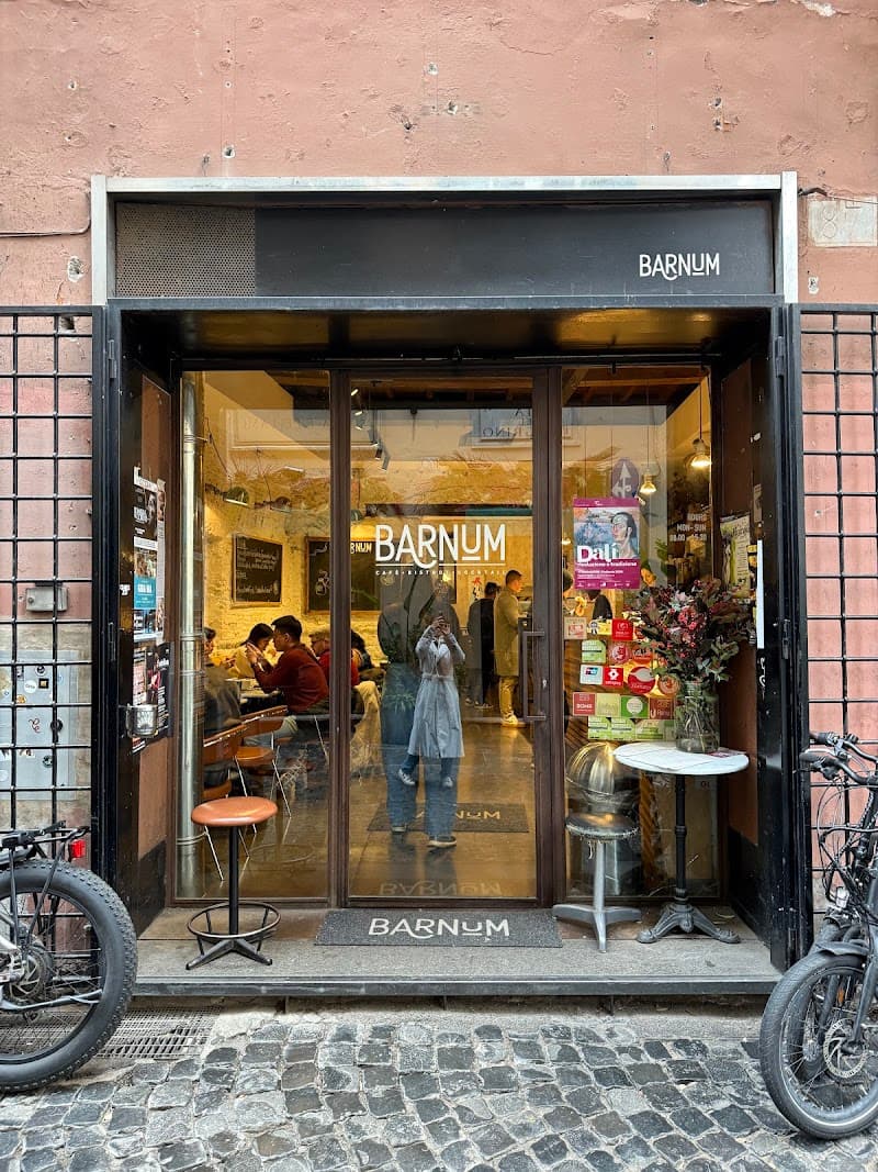 Barnum Roma in Rome, specialty coffee cafe