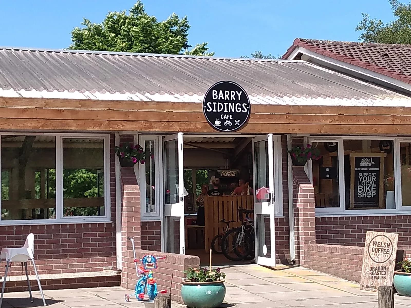 Barry Sidings Cafe in Pontypridd, specialty coffee cafe