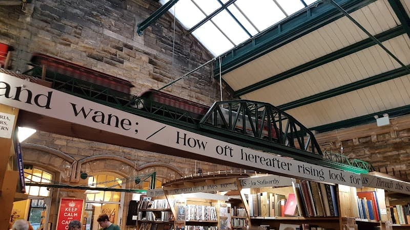 Barter Books in Alnwick, specialty coffee cafe