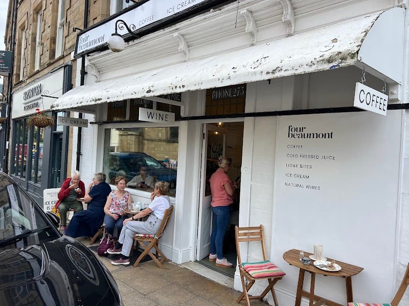 Beaumont Hotel in Hexham, specialty coffee cafe