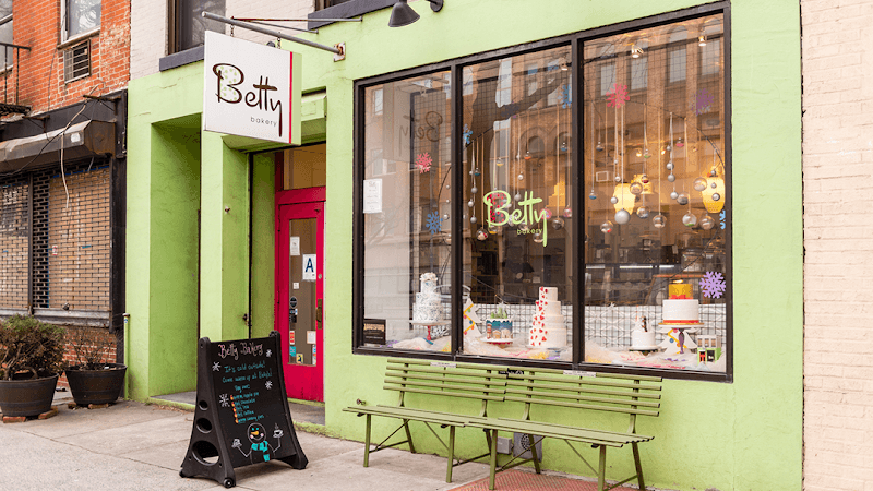 Betty Bakery in New York City, specialty coffee cafe