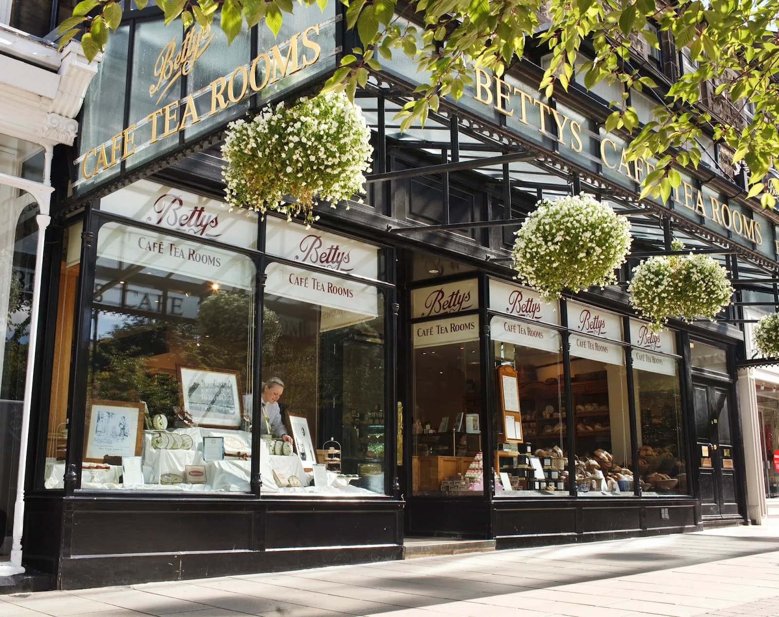 Betty's Café Tea Rooms in Bradford, specialty coffee cafe