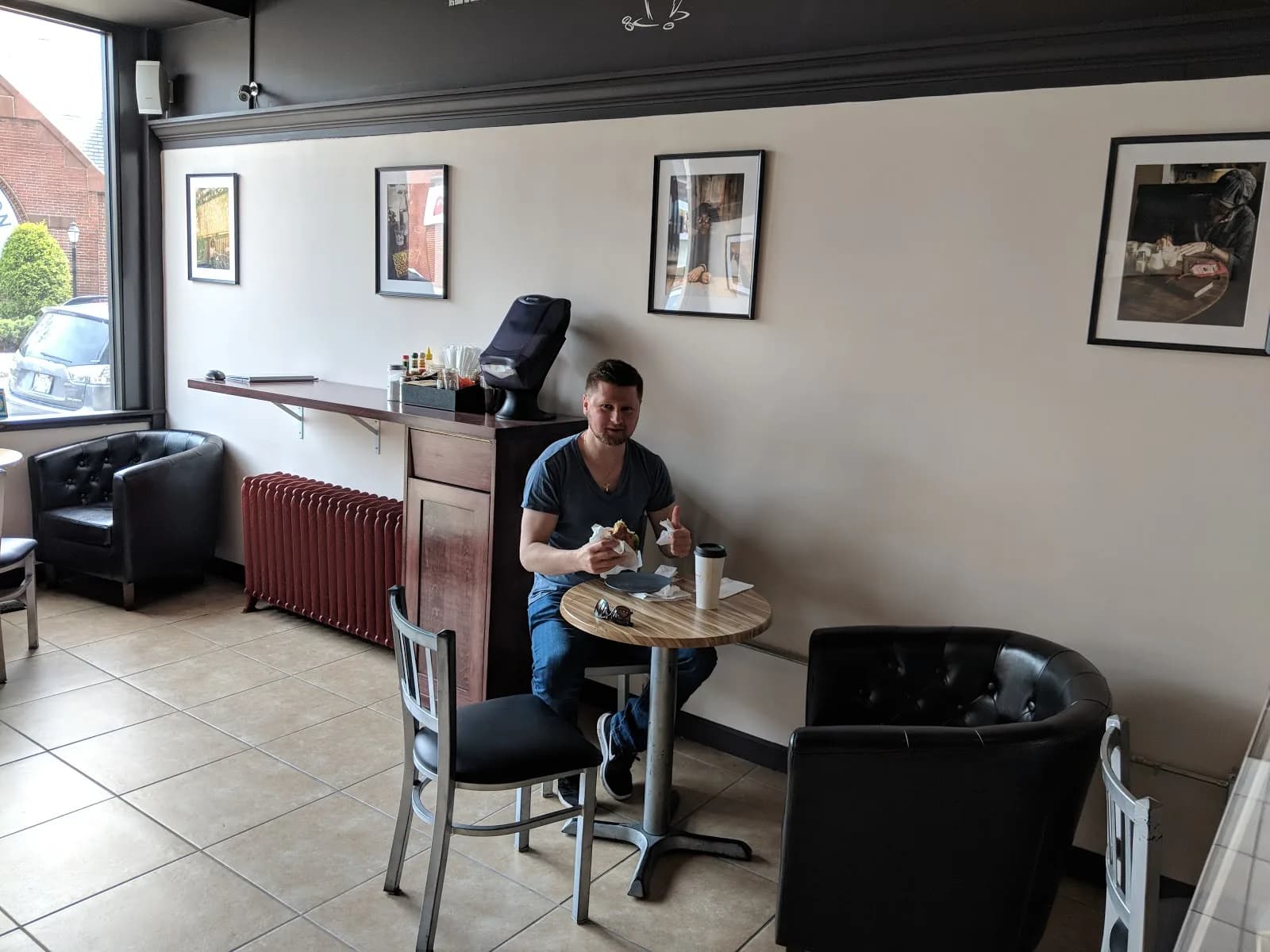 Bikeeny Caffe in Malden, specialty coffee cafe