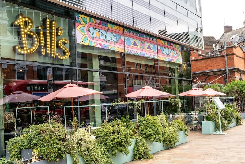Bill's Hammersmith Restaurant in London, specialty coffee cafe