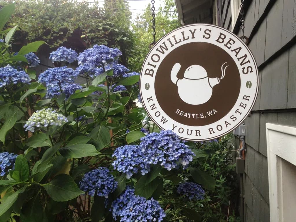 BIOWILLY'S BEANS in Seattle, specialty coffee roaster
