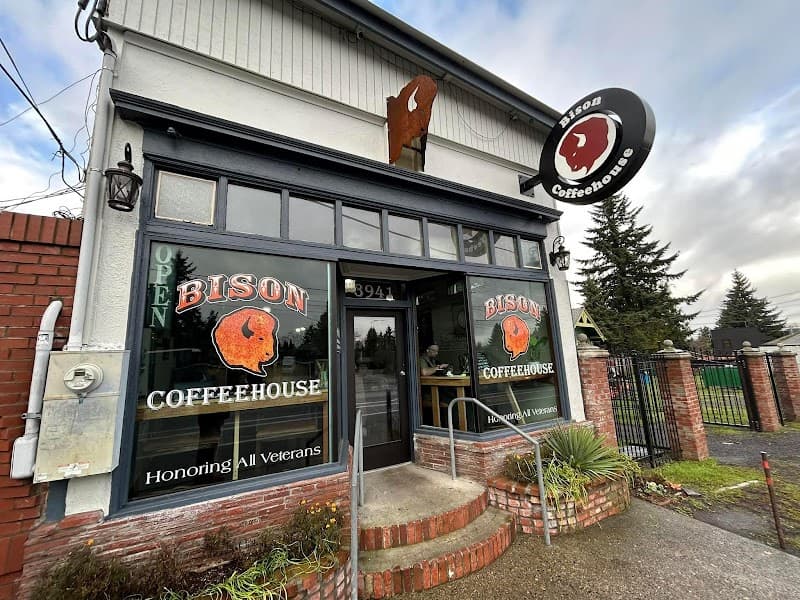 Bison Coffeehouse in Portland, specialty coffee cafe