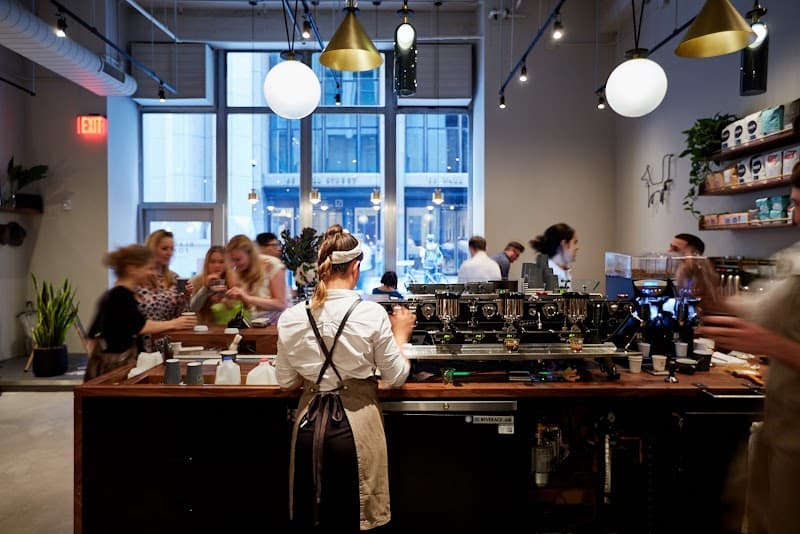 Black Fox Coffee in New York City, specialty coffee cafe