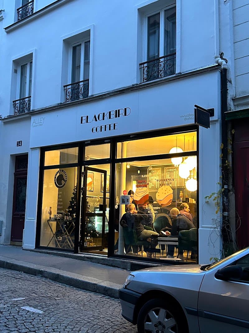 BlackBird Coffee in Paris, specialty coffee cafe