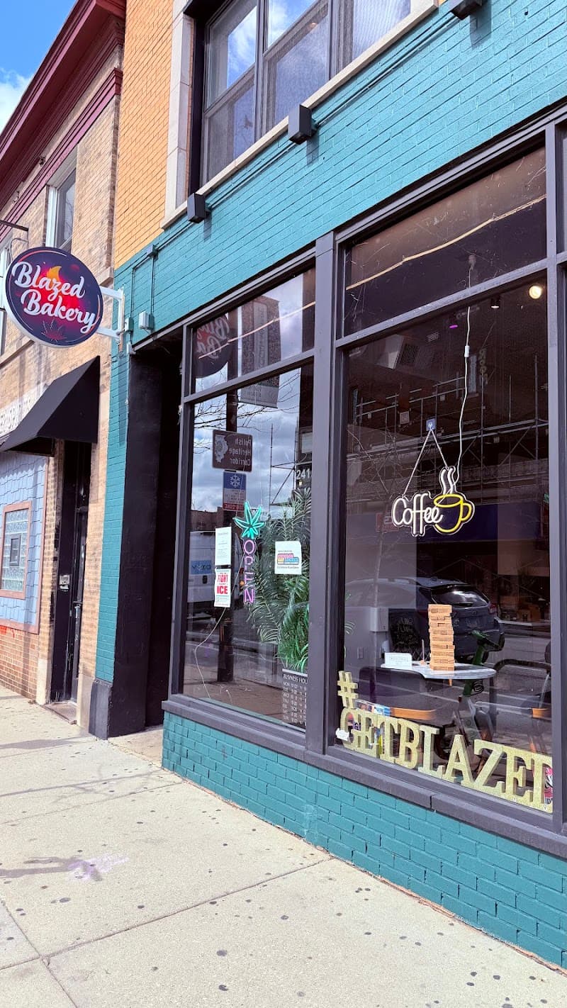 Blazed Bakery in Chicago, specialty coffee cafe