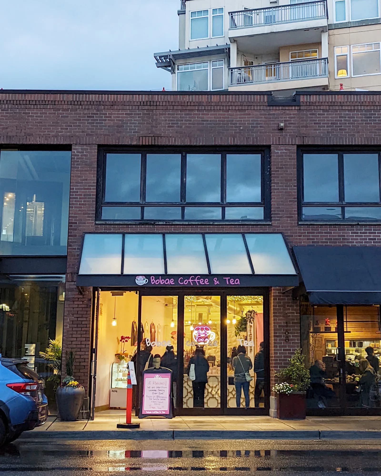 Bobae Coffee & Tea in Kirkland, specialty coffee cafe