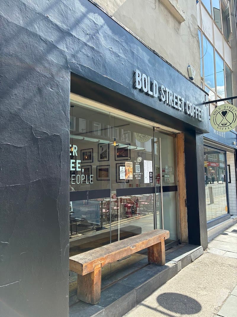 Bold Street Coffee in Liverpool, specialty coffee cafe