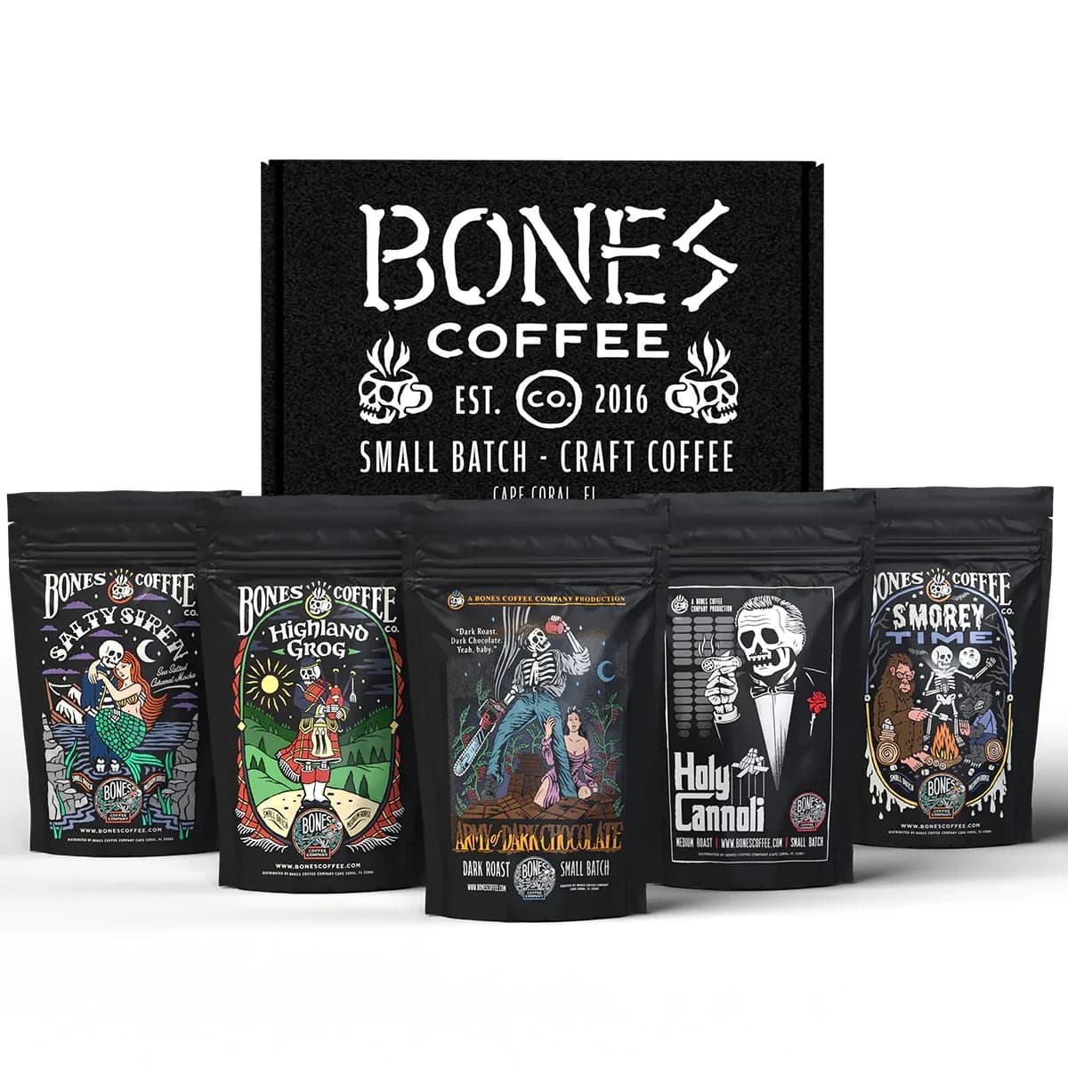 Bones Coffee Company in Cape Coral, specialty coffee roaster