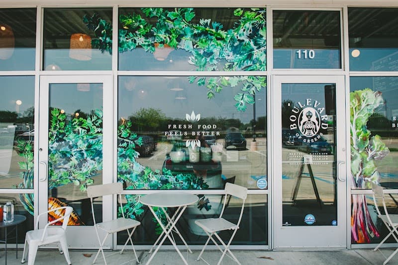 Boulevard of Greens in Fort Worth, specialty coffee cafe