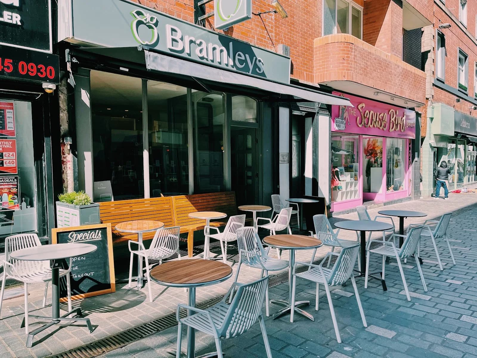 Bramleys Cafe in Liverpool, specialty coffee cafe