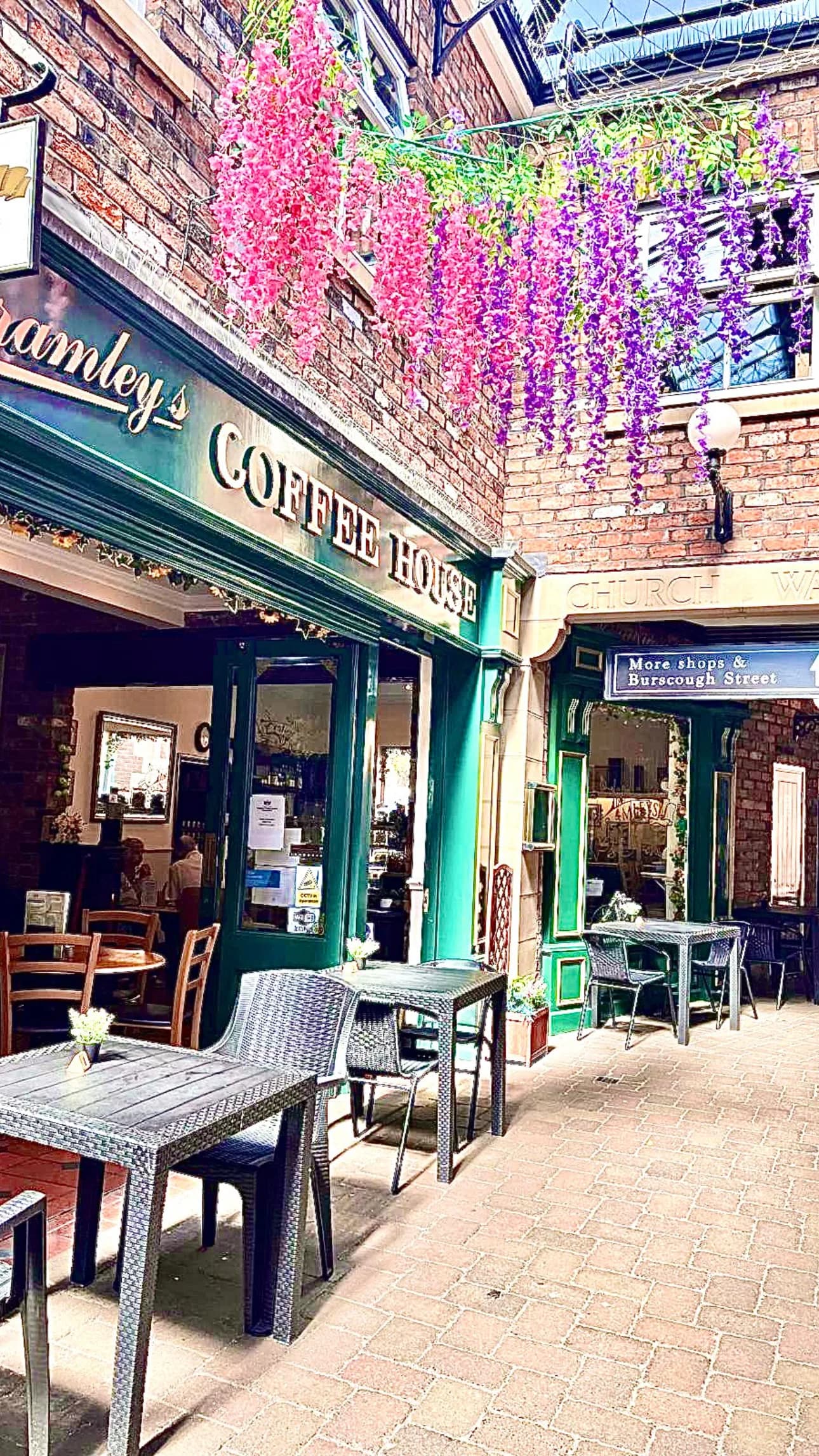 Bramley's Coffee House in Ormskirk, specialty coffee cafe