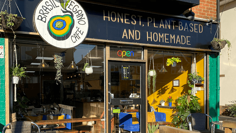 Brasil Vegano Cafe in Guildford, specialty coffee cafe