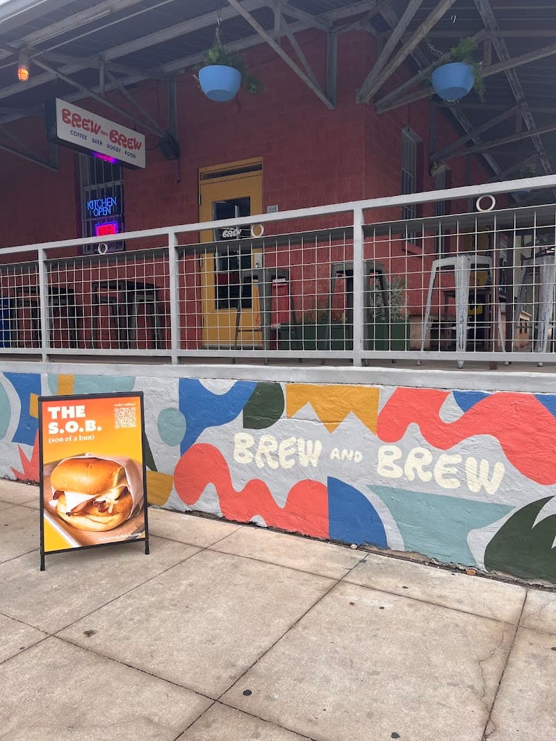 Brew and Brew in Austin, specialty coffee cafe